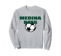 Medina Ohio Bees Soccer Spirit Sweatshirt - Streetwear Style for Adults