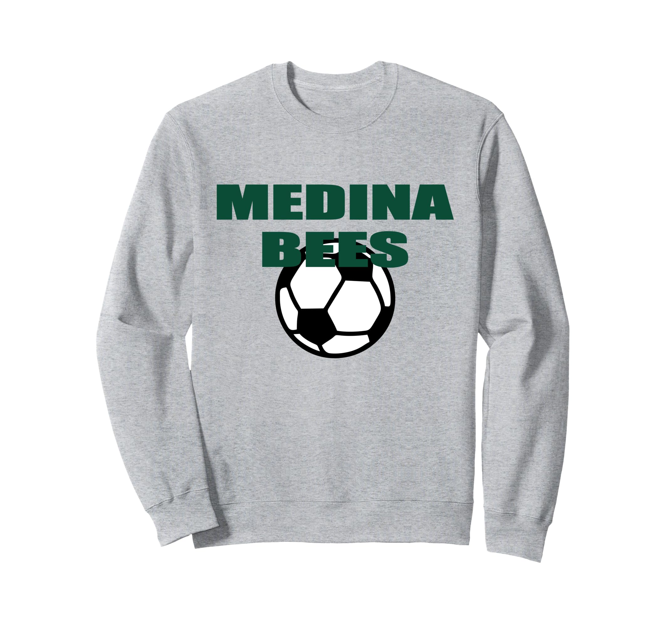 Medina Ohio Bees Soccer Spirit Sweatshirt - Streetwear Style for Adults