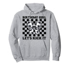 Soccer Soccer Mom Birthday Lets Hoodie - Fun Novelty Design for Adults