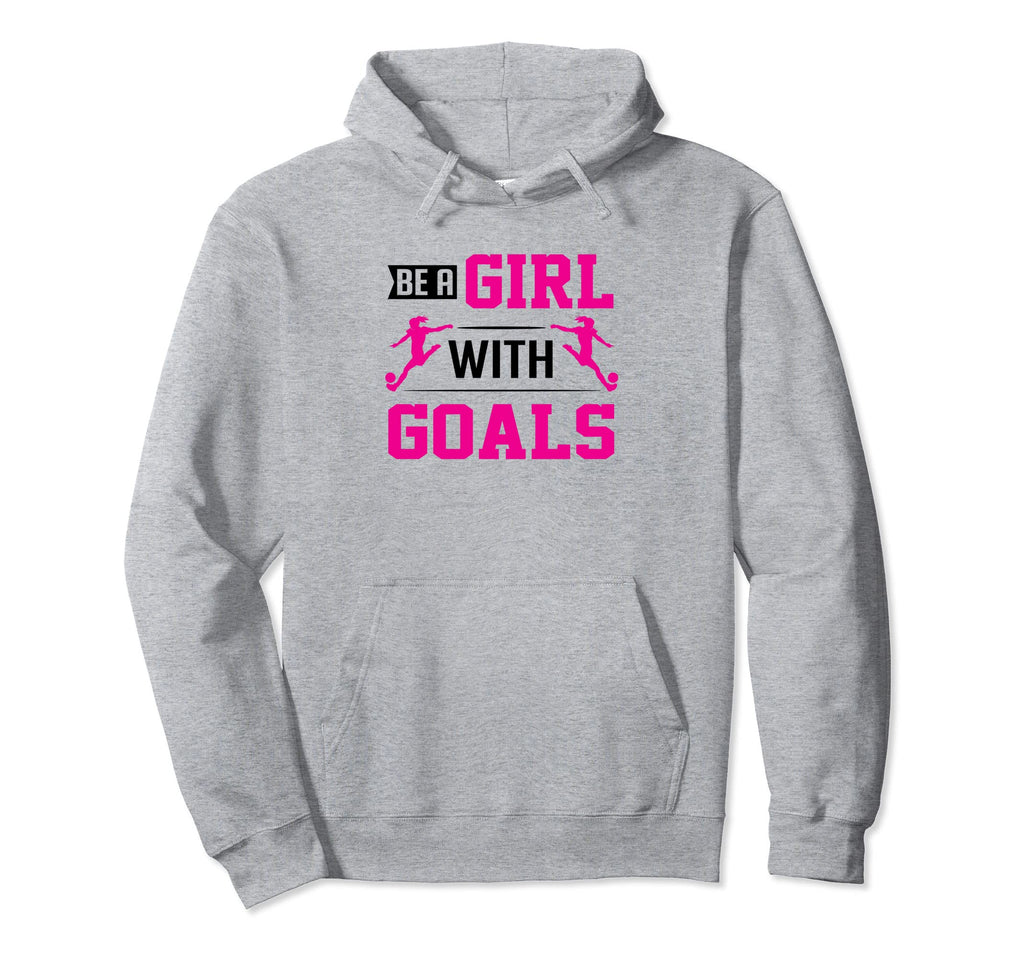 Kicking Soccer Balls Goals Teen Hoodie - Unique Graphic Unisex