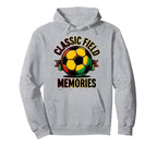 Soccer Ball Field Memories Hoodie - Graphic Print for Adults