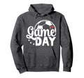 Game Day Soccer Game Day Hoodie - Streetwear Style Men Women