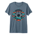 Soccer Papa Family Matching Dad Fathers Day T-Shirt - Graphic Print Unisex