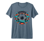 Soccer Papa Family Matching Dad Fathers Day T-Shirt - Graphic Print Unisex