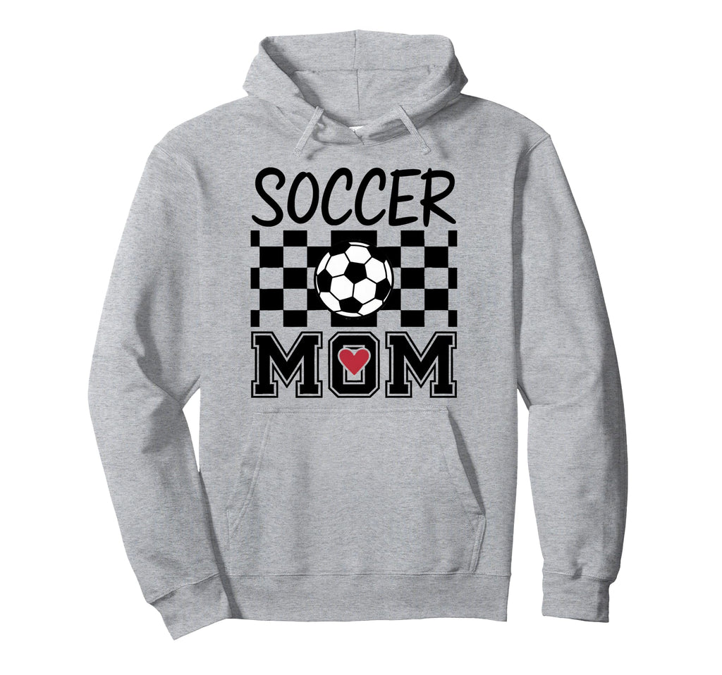 Groovy Soccer Mom Mother Soccer Mom Hoodie - Unique Graphic for Adults