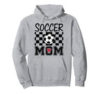 Groovy Soccer Mom Mother Soccer Mom Hoodie - Unique Graphic for Adults