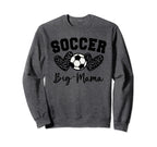 Soccer Big Mama Matching Sweatshirt - Casual Everyday Wear for Adults
