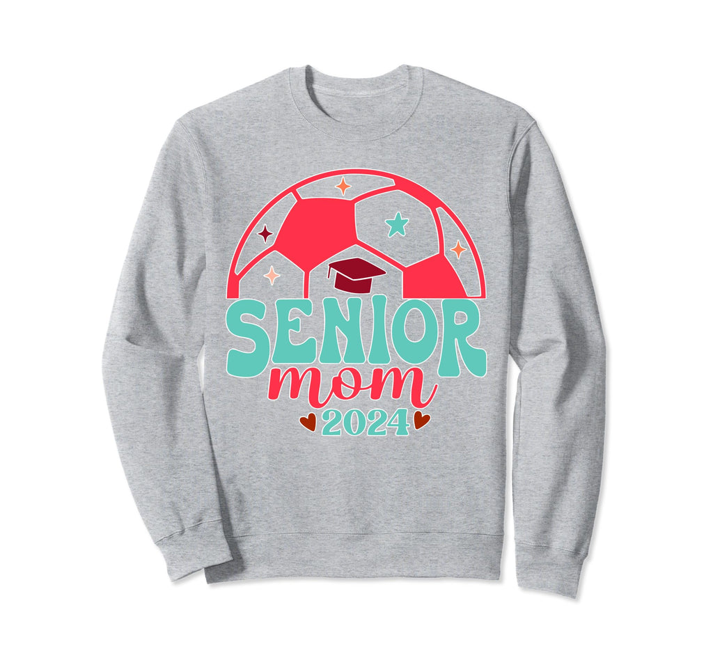 Senior Class 2024 Soccer Mom Pride Sweatshirt - Novelty Apparel Men Women