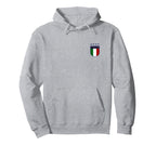 Italia Soccer Double Sided Hoodie - Streetwear Style for Adults