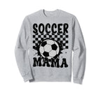 Soccer Mama Family Matching Team Player Sweatshirt - Trendy Graphic Unisex