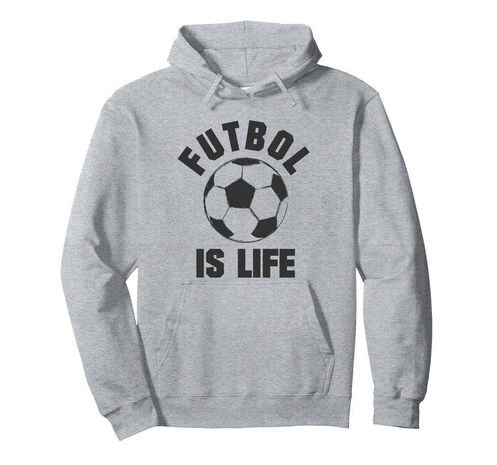 Futbol Is Life Soccer Hoodie - Trendy Graphic Men Women