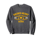 Sacred Heart Hawks Soccer Ball 2025 Sweatshirt - Graphic Print Men Women