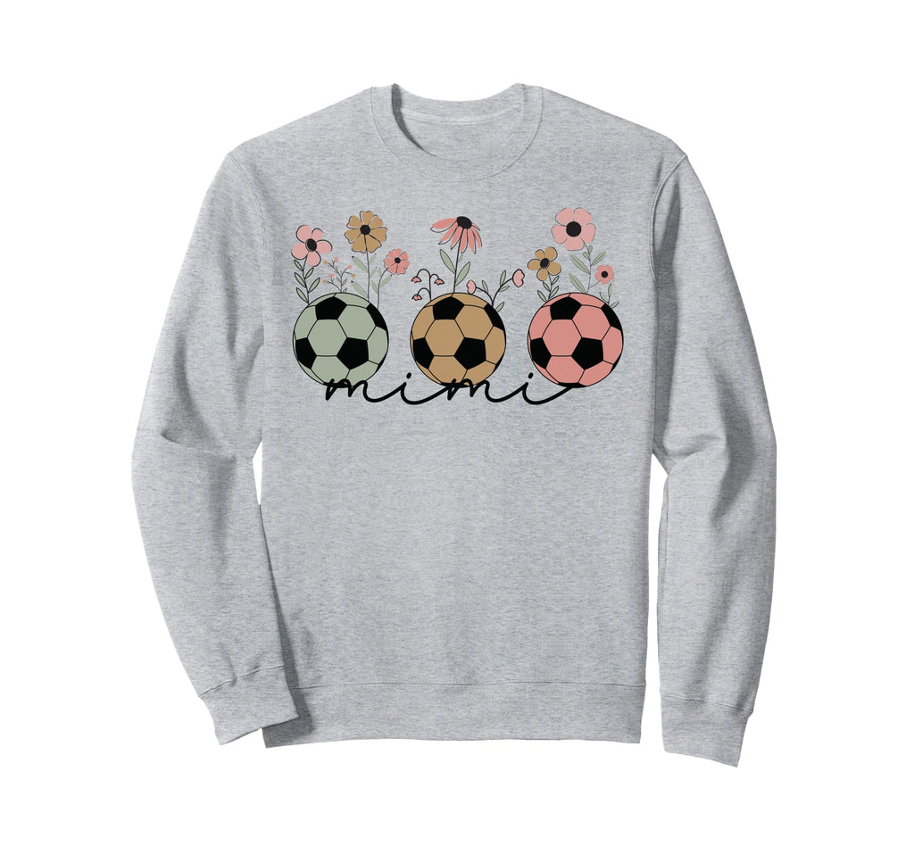 Soccer Mimi Grandma Sweatshirt - Casual Everyday Wear for Adults