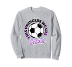 Soccer Player Shoes Sweatshirt - Custom Art Print Men Women