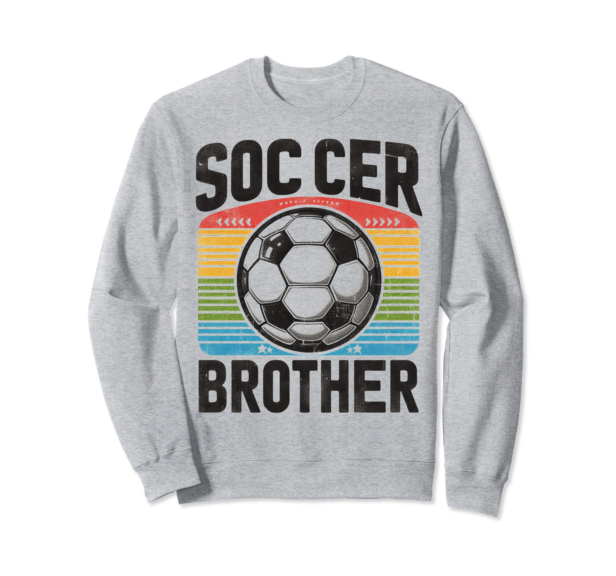Soccer Brother Family Matching Sweatshirt - Novelty Apparel for Adults