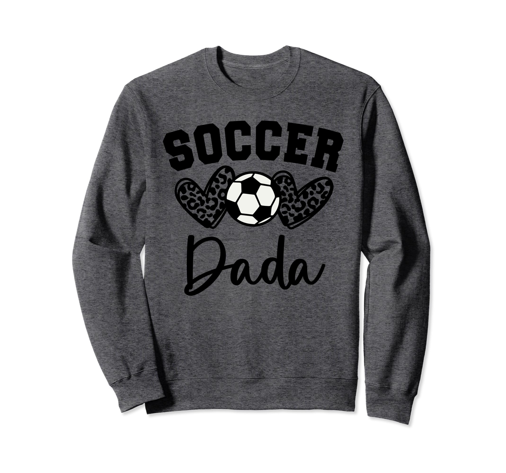 Soccer Dada Matching Family Soccer Sweatshirt - Custom Art Print Unisex