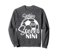 Senior Soccer Nini 2024 Class 2024 Soccer Sweatshirt - Graphic Print Unisex
