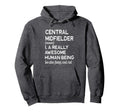 Soccer Player Definition Funny Hoodie - Casual Everyday Wear for Adults