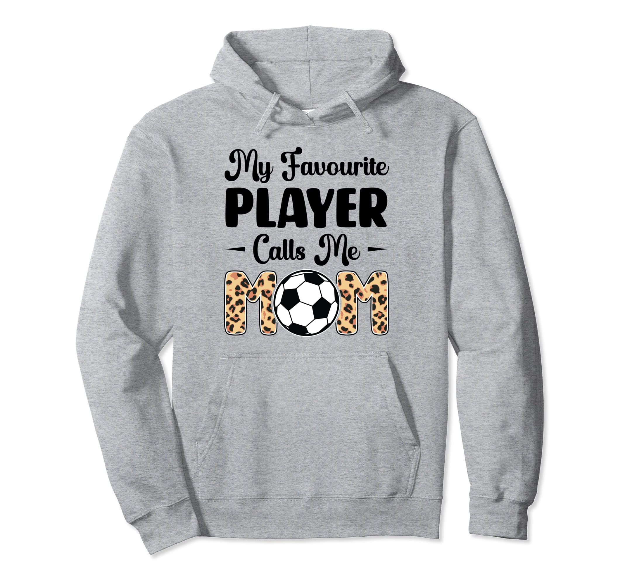My Favorite Player Calls Me Mom Play Hoodie - Casual Everyday Wear Unisex