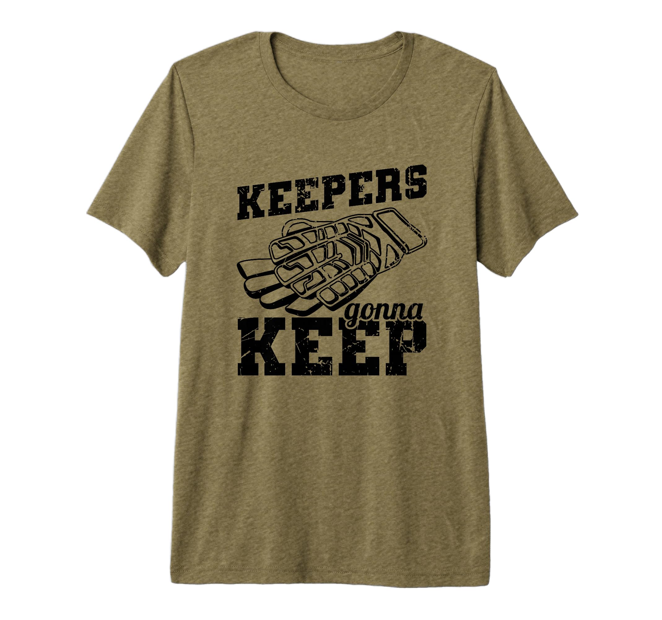 Soccer Goal Keeper Soccer Player Tri T-Shirt - Novelty Apparel Men Women