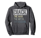 Coach Myth Legend Basketball Pe Hoodie - Casual Everyday Wear Men Women