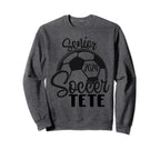 Senior Soccer Tete 2024 Class 2024 Sweatshirt - Custom Art Print Men Women