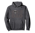 Ice Hockey Goalkeeper Dad Hoodie - Aesthetic Graphic for Adults