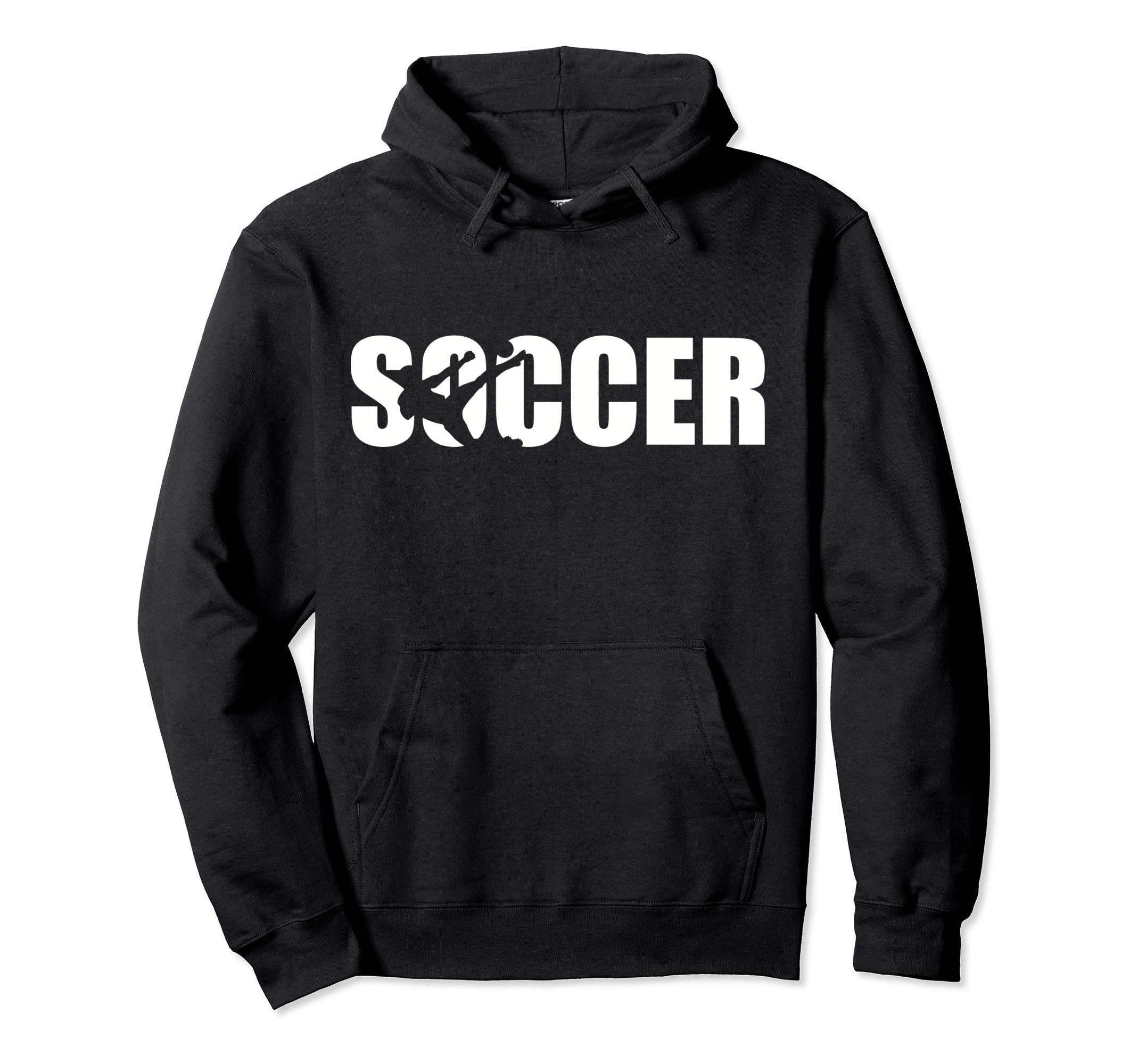 Soccer Player Hoodie - Trendy Graphic Unisex