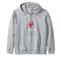 Heart Soccer Gift Hoodie - Novelty Apparel Unisex