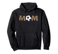 Soccer Ball Mom Leopard Hoodie - Unique Graphic for Adults