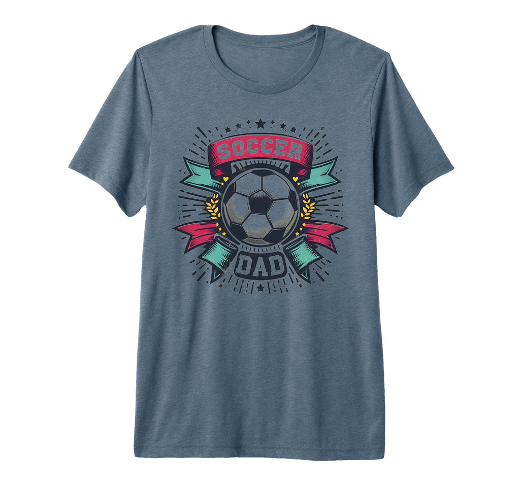 Soccer Dad Family Matching Dad T-Shirt - Fun Novelty Design for Adults