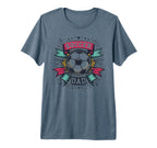 Soccer Dad Family Matching Dad T-Shirt - Fun Novelty Design for Adults