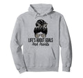 Lifes About Goals And Assists Funny Soccer Hoodie - Trendy Graphic Unisex