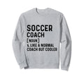 Soccer Coach Like Normal Coach But Sweatshirt - Novelty Apparel Men Women