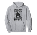 Ice Hockey Goalie Goalkeeper Drop Like Hoodie - Fun Novelty Design Unisex