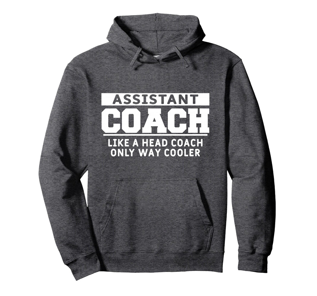 Assistant Coach Funny Soccer Sports Hoodie - Minimalist Print Unisex