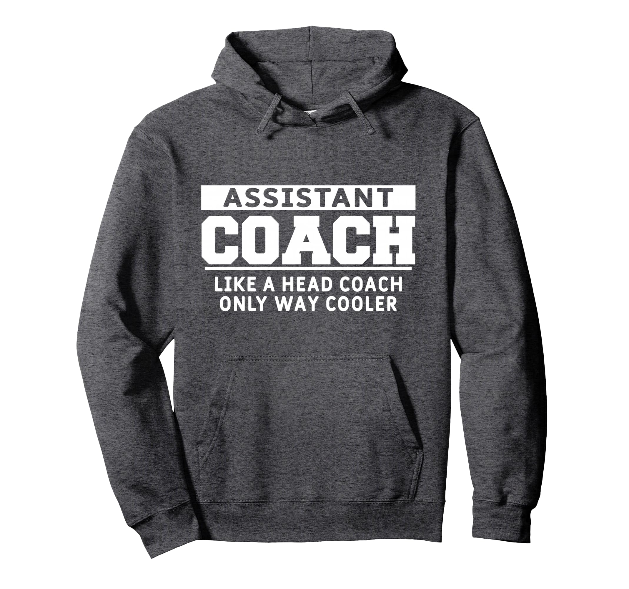 Assistant Coach Funny Soccer Sports Hoodie - Minimalist Print Unisex