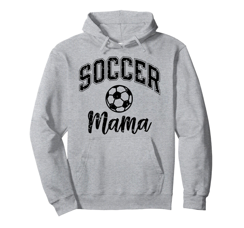 Soccer Mom Life Distressed Hoodie - Casual Everyday Wear for Adults
