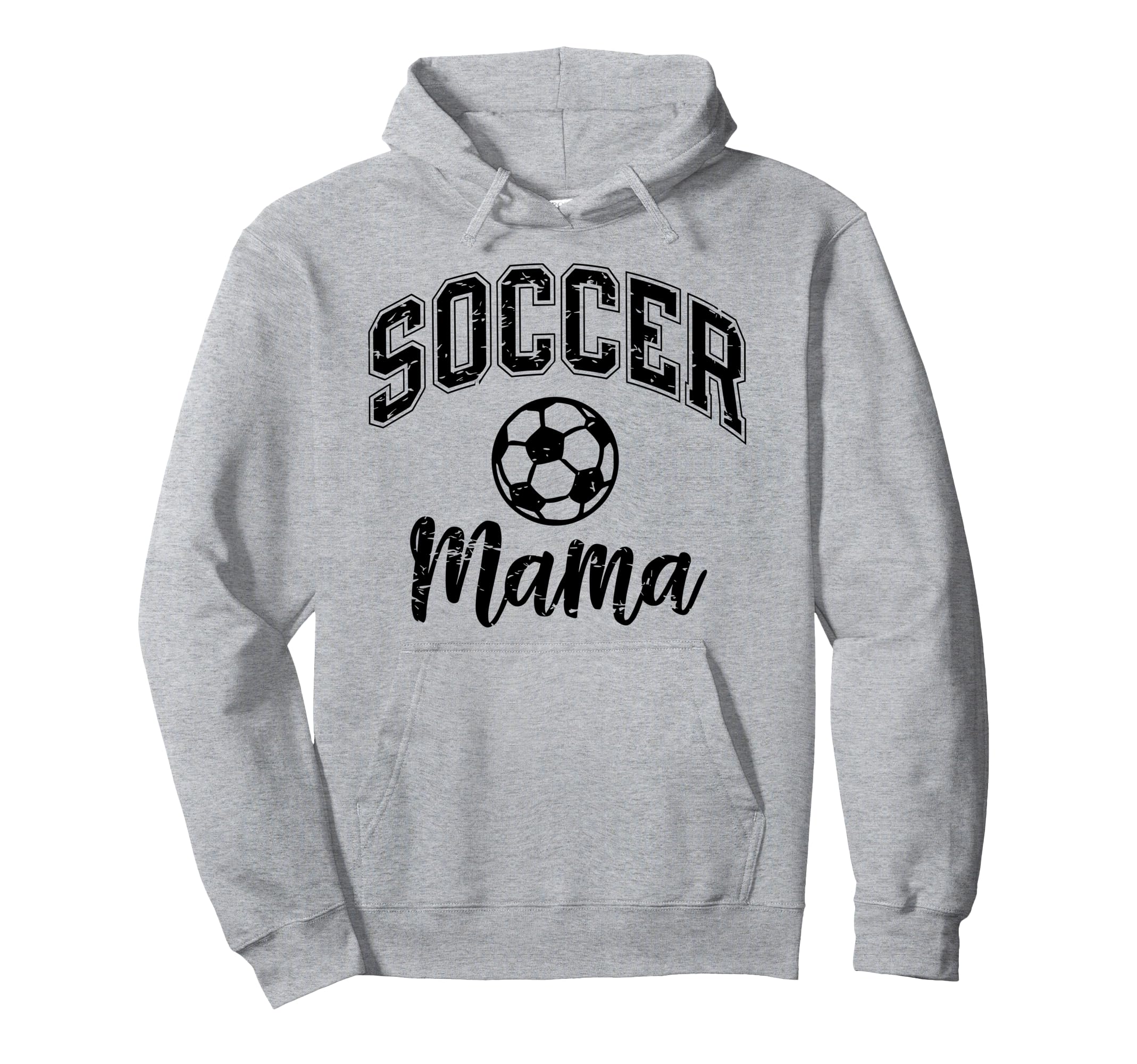 Soccer Mom Life Distressed Hoodie - Casual Everyday Wear for Adults