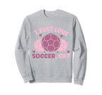 Soccer Soccer Player Soccer Sweatshirt - Casual Everyday Wear Men Women