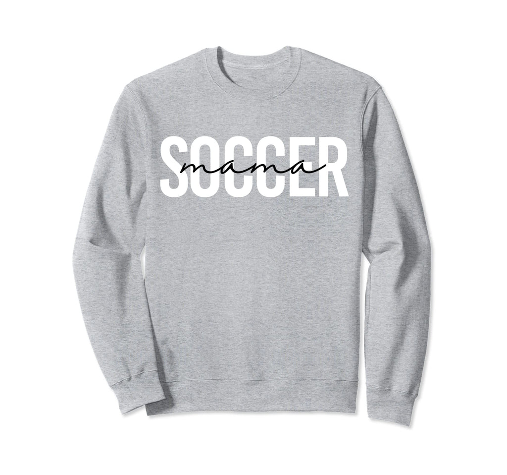 Soccer Mama Trendy Womens Mom Sweatshirt - Novelty Apparel Men Women