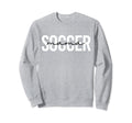 Soccer Mama Trendy Womens Mom Sweatshirt - Novelty Apparel Men Women