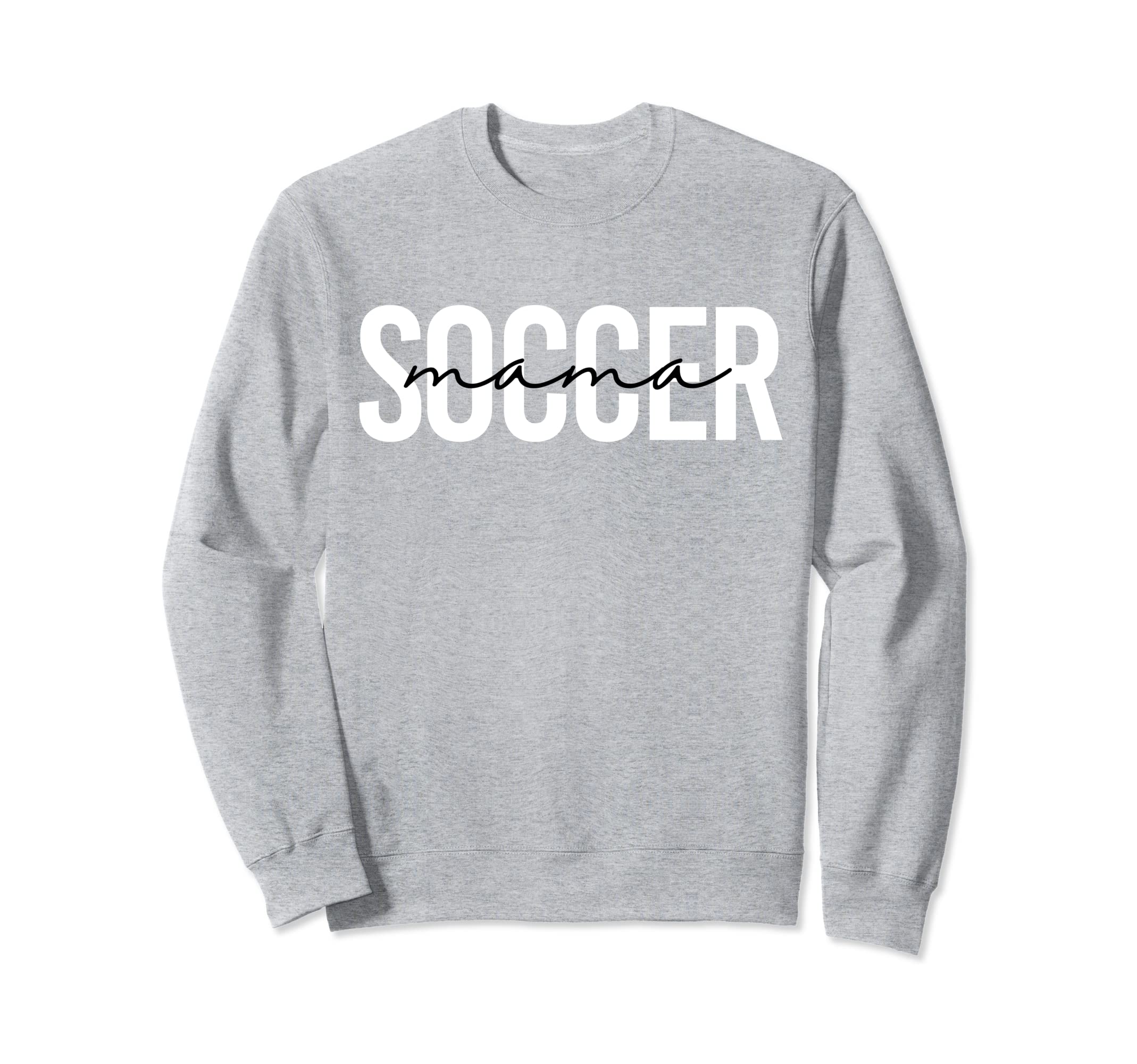 Soccer Mama Trendy Womens Mom Sweatshirt - Novelty Apparel Men Women