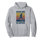 Soccer Mother Soccer Mom Definition Hoodie - Minimalist Print for Adults