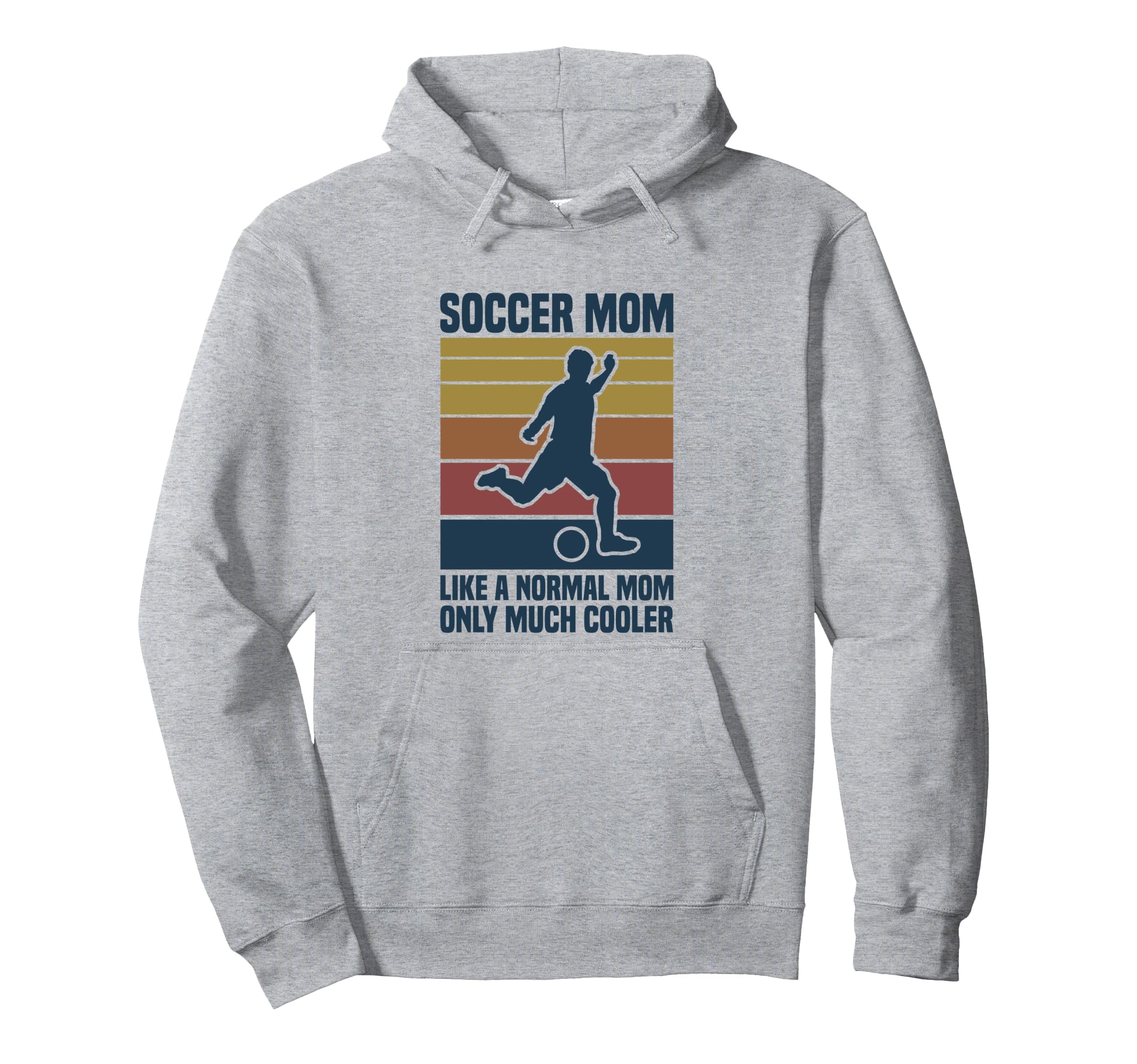 Soccer Mother Soccer Mom Definition Hoodie - Minimalist Print for Adults