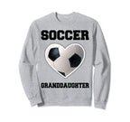 Soccer Granddaughter Family Sweatshirt - Fun Novelty Design for Adults