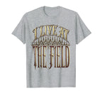 I Live Field Soccer Mom T-Shirt - Trendy Graphic for Adults