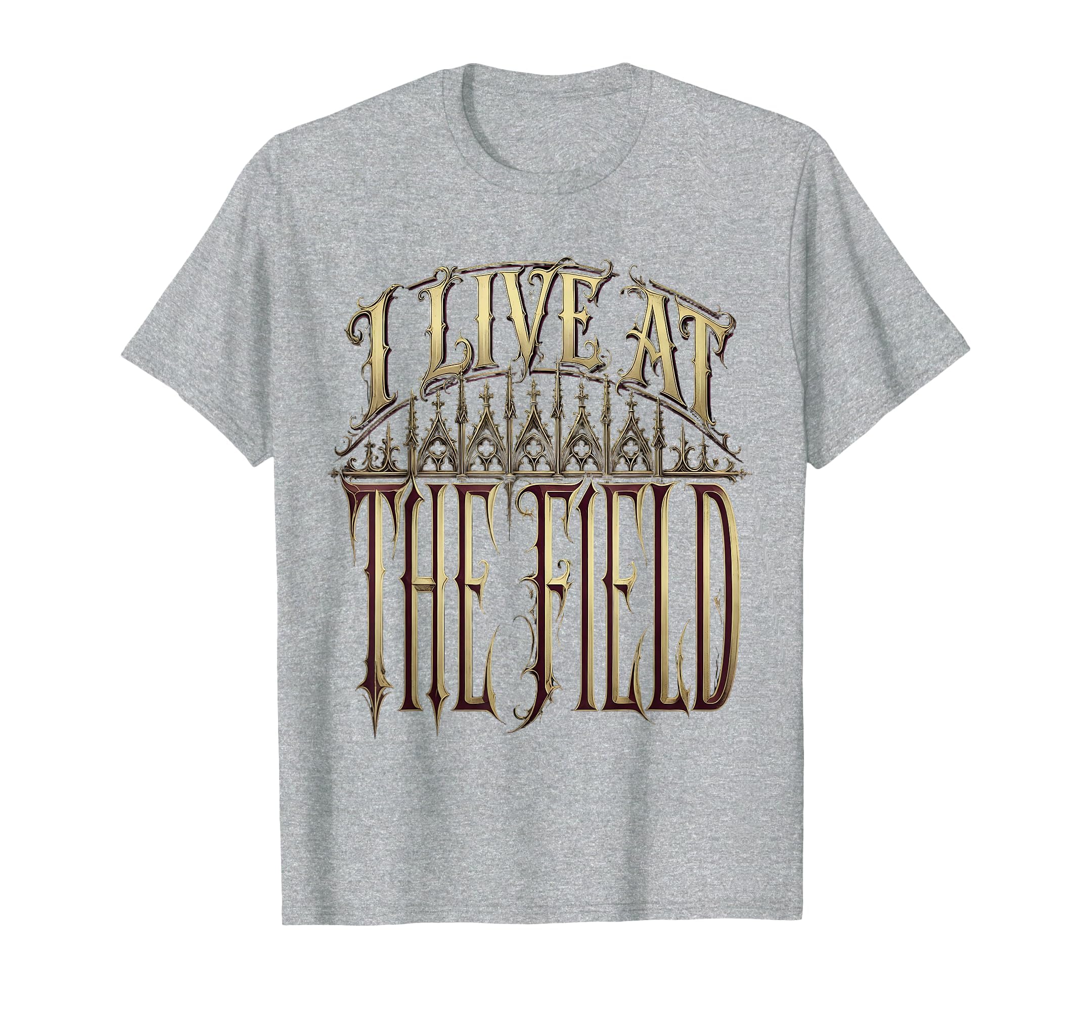 I Live Field Soccer Mom T-Shirt - Trendy Graphic for Adults