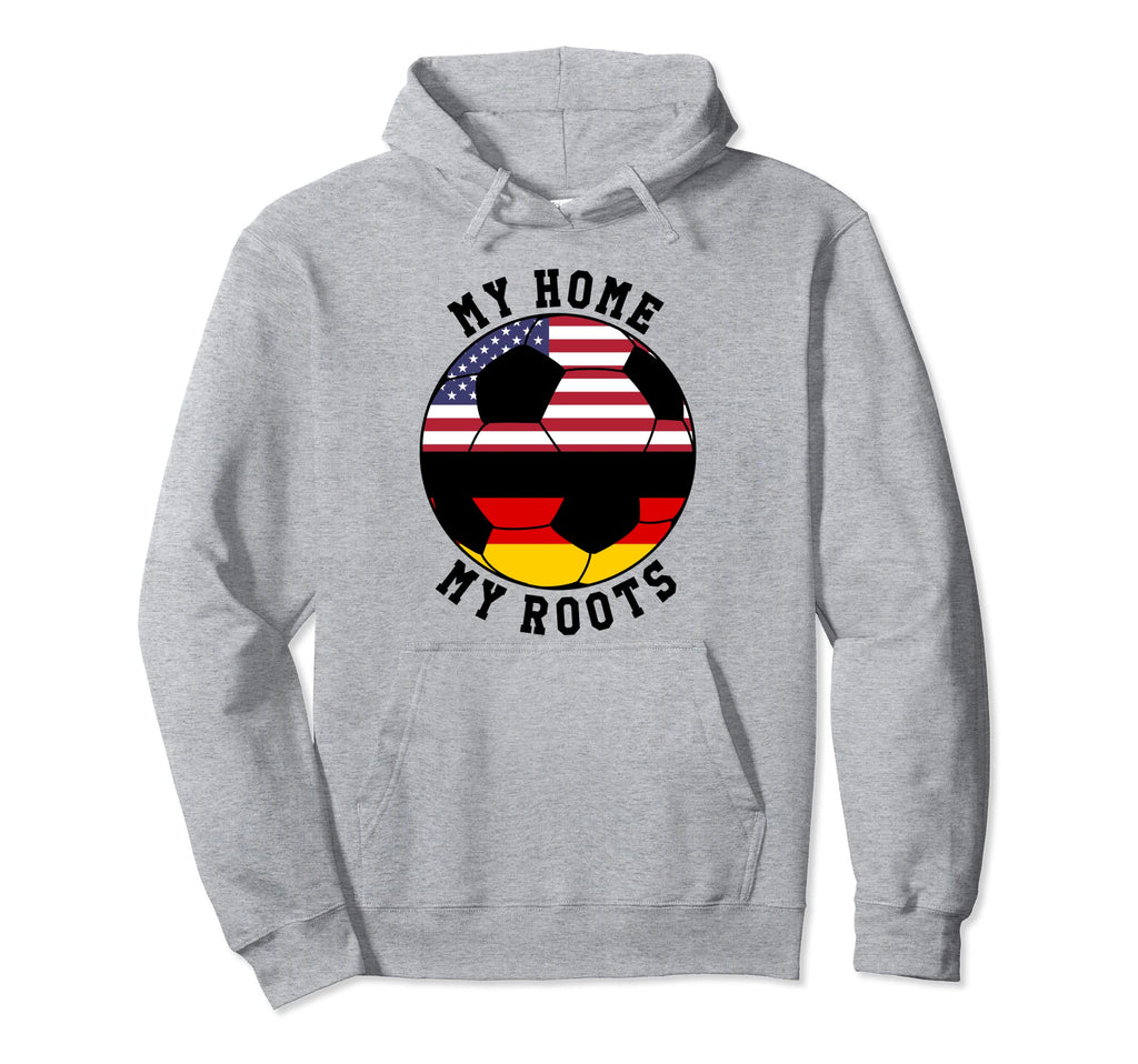 My Home My Roots Germany Flag Soccer Hoodie - Custom Art Print Unisex