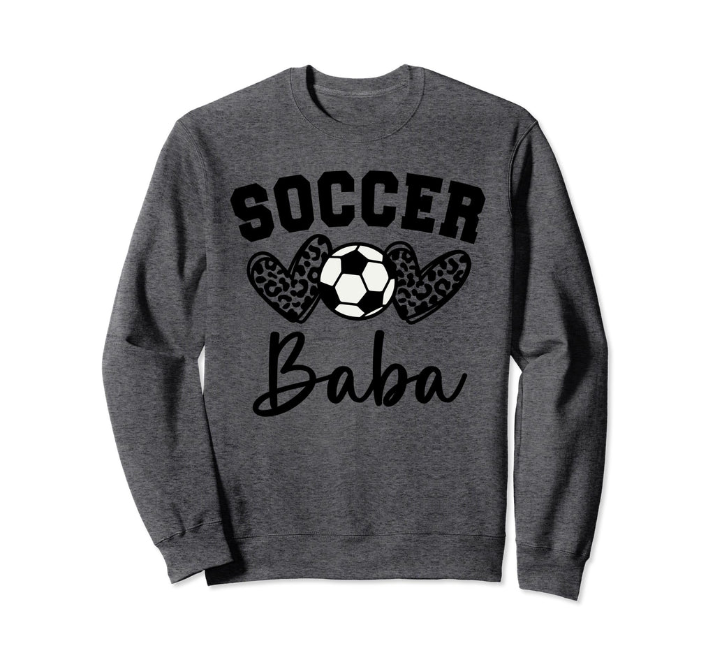 Soccer Baba Matching Family Soccer Sweatshirt - Minimalist Print Men Women